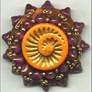 spiral sun button