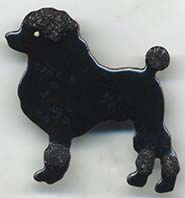 Poodle Dog button