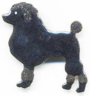 Poodle Dog button