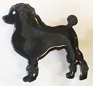 Poodle Dog button